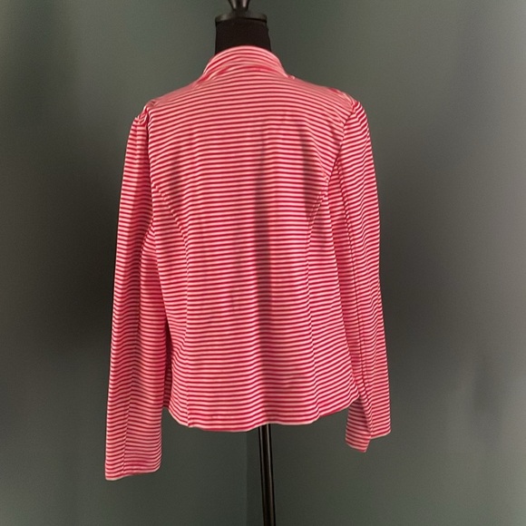 Tommy Hilfiger Red and White Striped military cut Jacket m - Picture 5 of 6